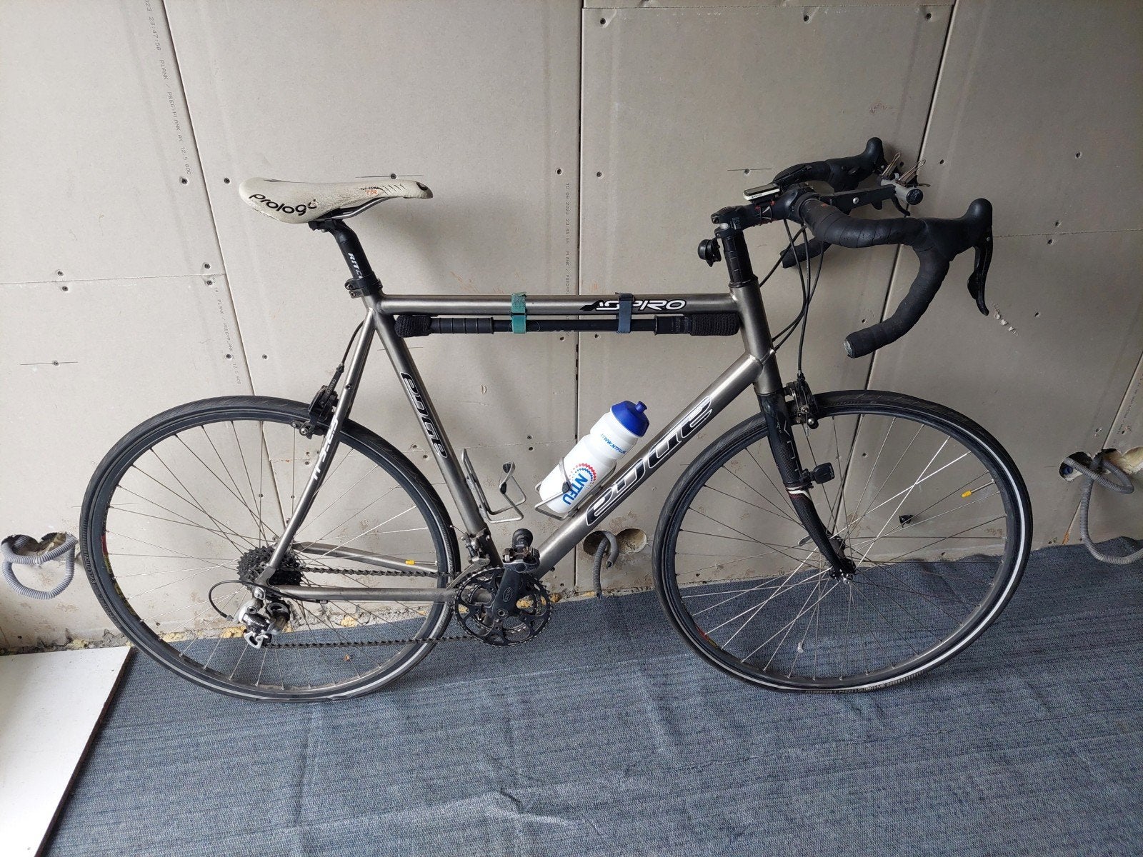 Racefiets maat 59 - Agapro Ti 3.2.5 - Titanium frame, 28 inch, Gebruikt, 57 tot 61 cm, Meer dan 20 versnellingen