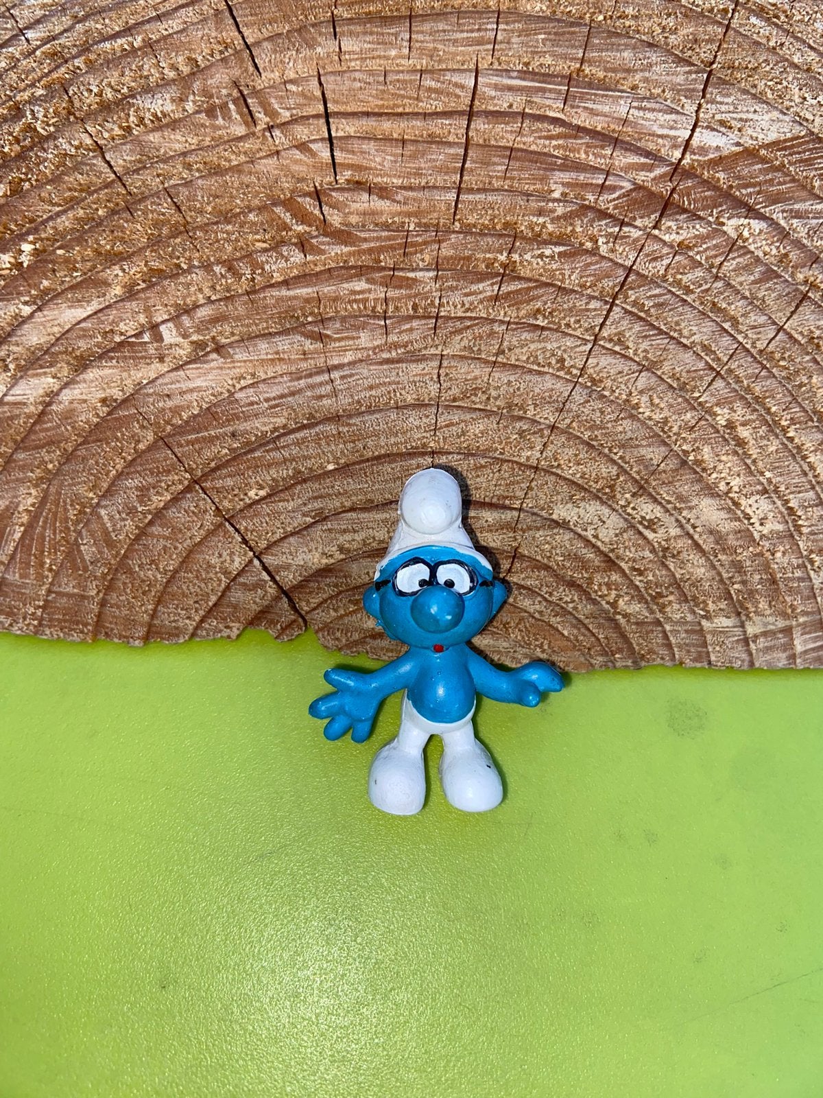 Smurfen bril smurf zwart, Verzamelen, Smurfen, Ophalen of Verzenden, Gebruikt, Verschillende Smurfen