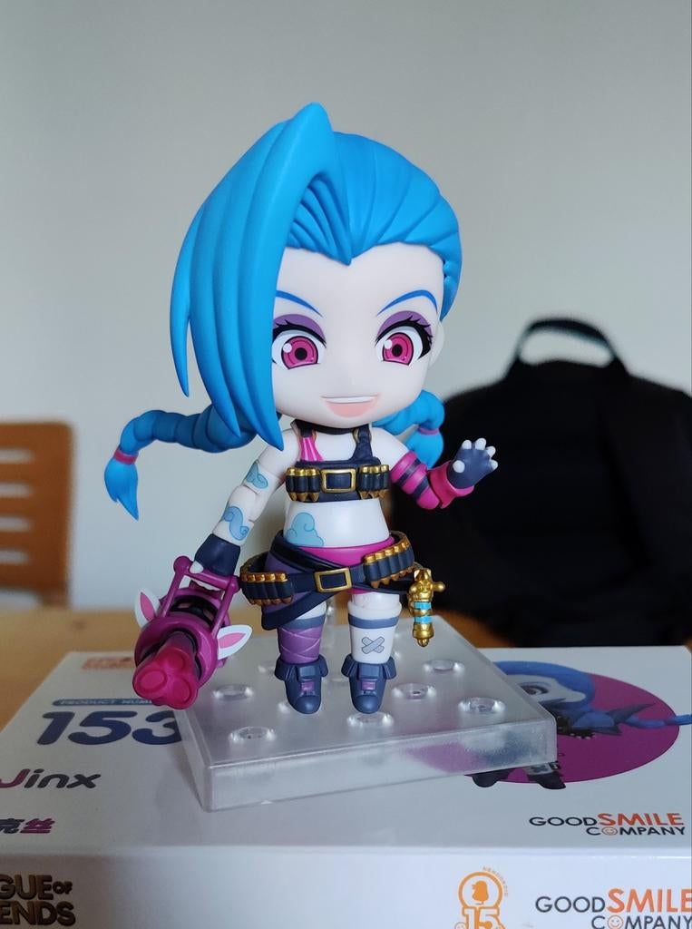 League of Legends Jinx Nendoroid anime figure, Verzamelen, Ophalen of Verzenden, Zo goed als nieuw