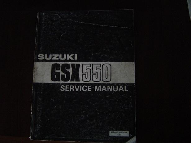 Suzuki GSX550 1983 motorcycle service manual handboek GSX, Ophalen of Verzenden, Suzuki
