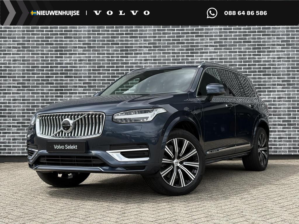 Volvo XC90 2.0 T8 Recharge AWD Inscription | Adaptieve Cruis, 12 maanden, Euro 6, 4 cilinders, Blauw
