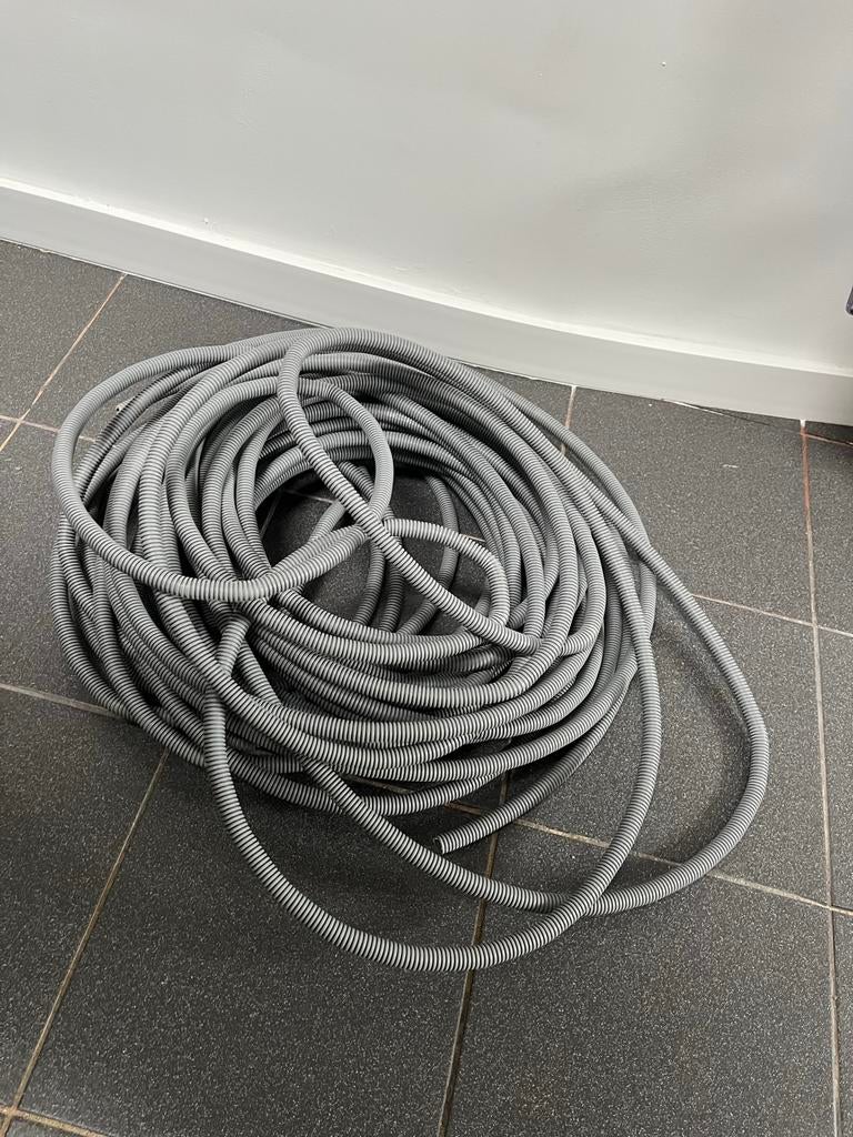 Flexibele Elektrakabel - Grijs, Diverse Lengtes Beschikbaar, Ophalen, Zo goed als nieuw
