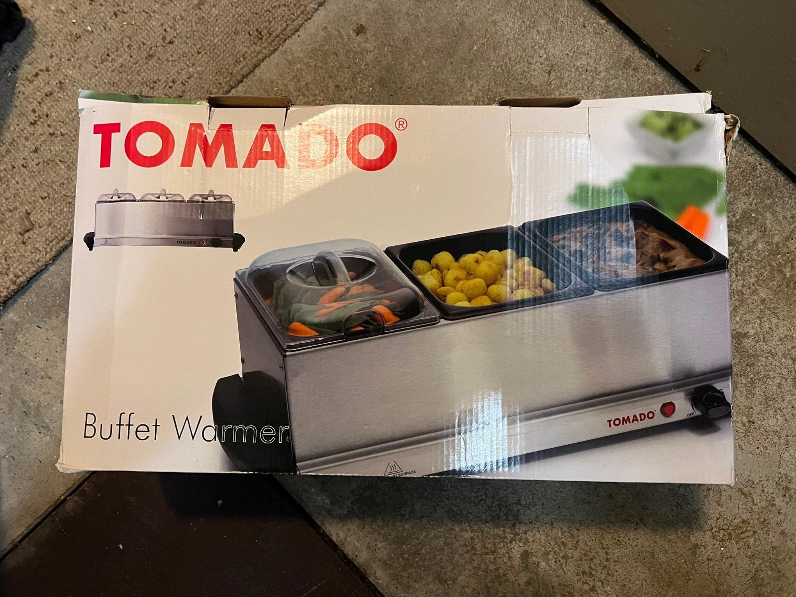 tomadobuffet warmer, Ophalen of Verzenden, Zo goed als nieuw, 4 t/m 7 personen