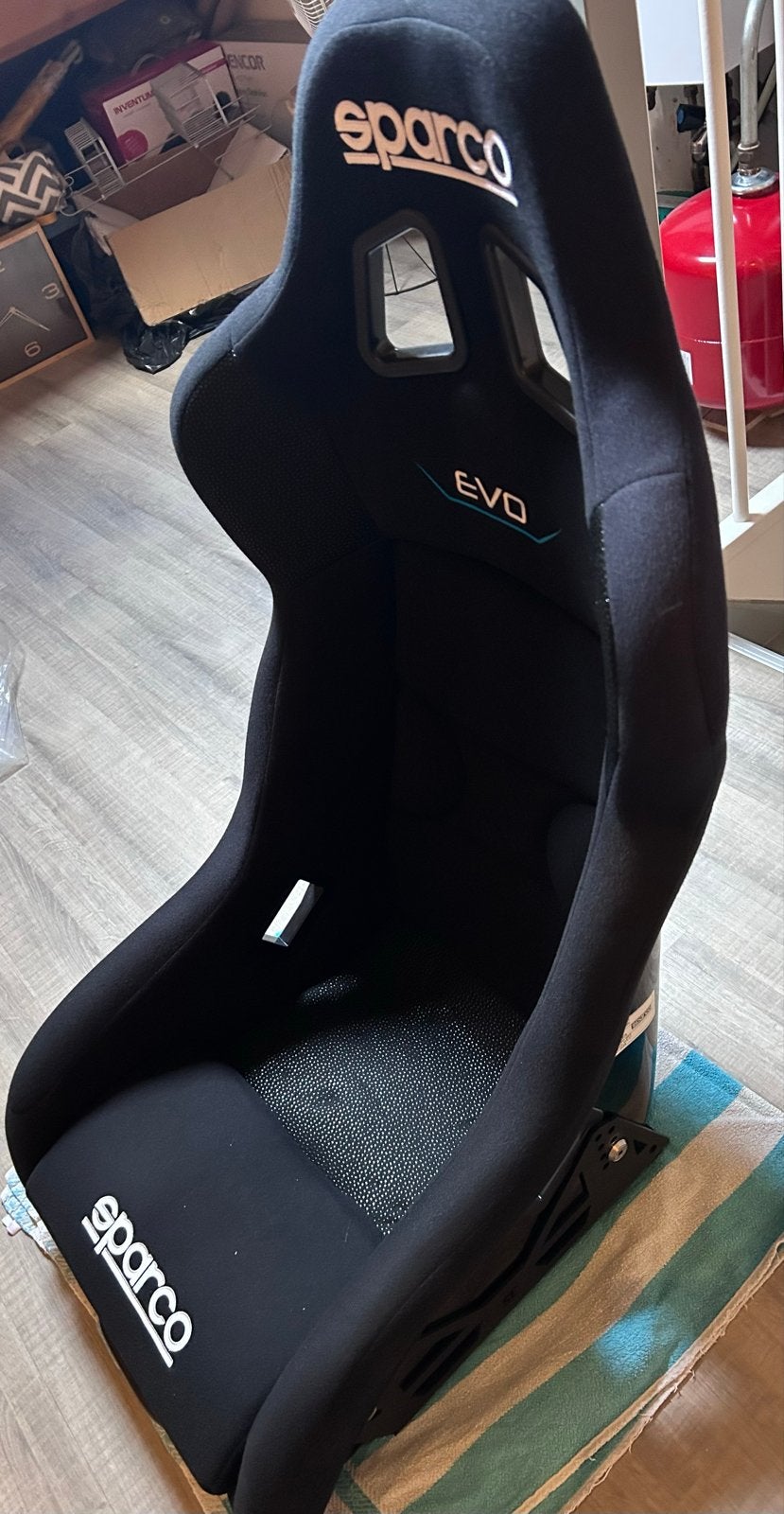 Sparco EVO QRT kuipstoel FIA gekeurd, Ophalen, Zo goed als nieuw