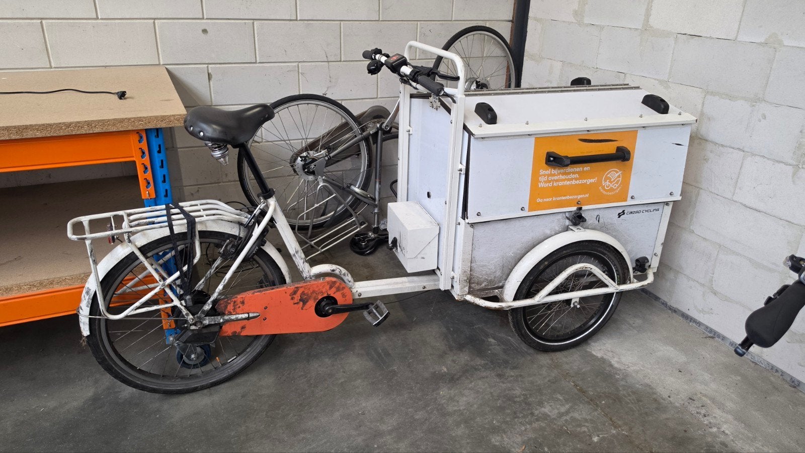 Cargo Cycling Convy electrische bakfiets (opknapper), Gebruikt, Goederen, Cargo Cycling, Elektrisch