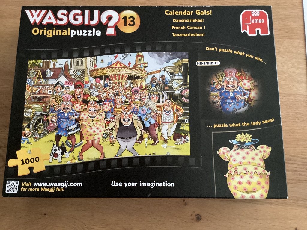 Wasgij , dansmariekes, Ophalen, 500 t/m 1500 stukjes, Gebruikt