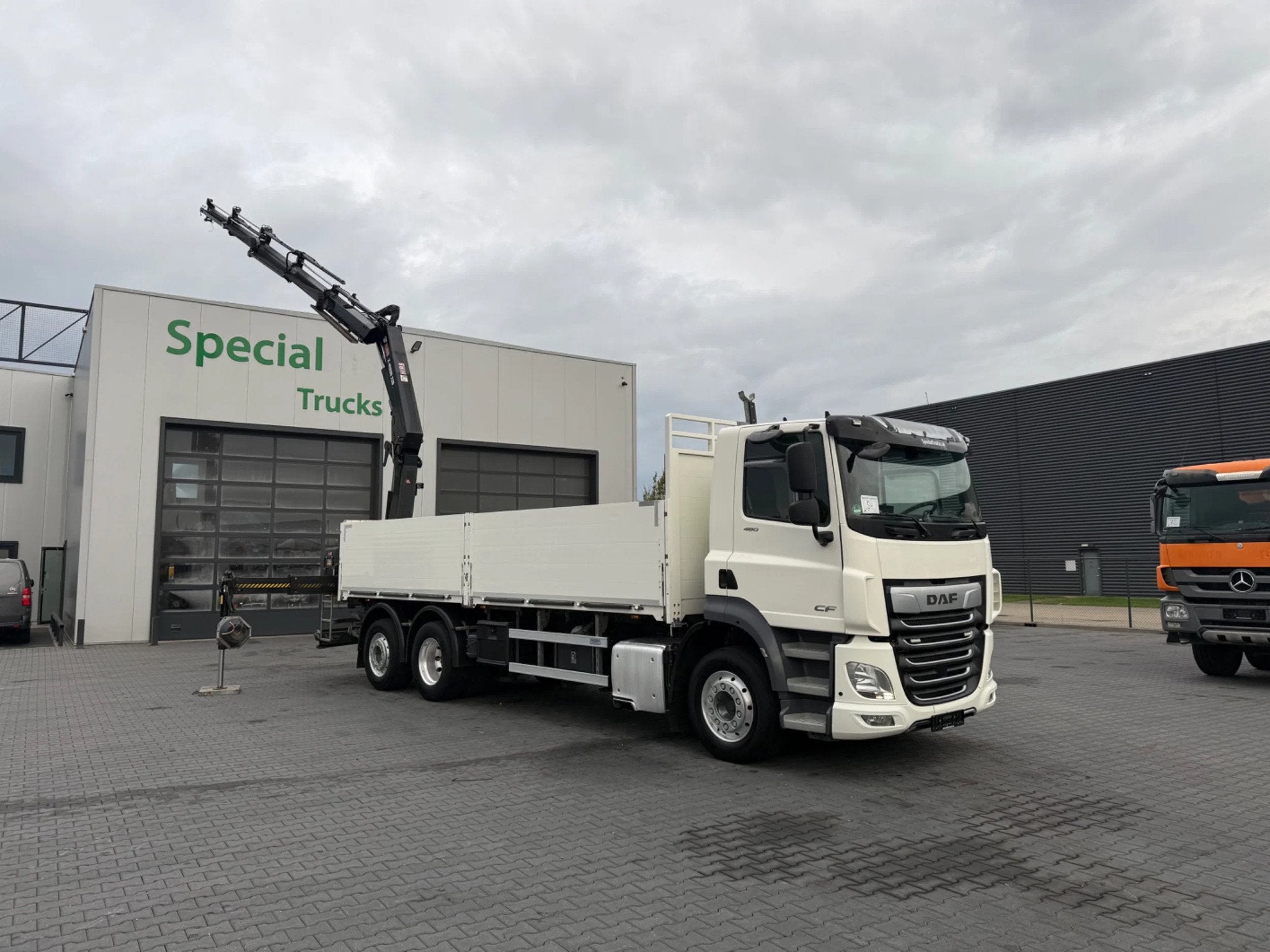 DAF CF 480 DAF CF 480 6x2 / Euro 6 / HIAB X-HiDuo 228 ES-4 /, Auto's, Automaat, Automatische klimaatregeling, Euro 6, Bedrijf