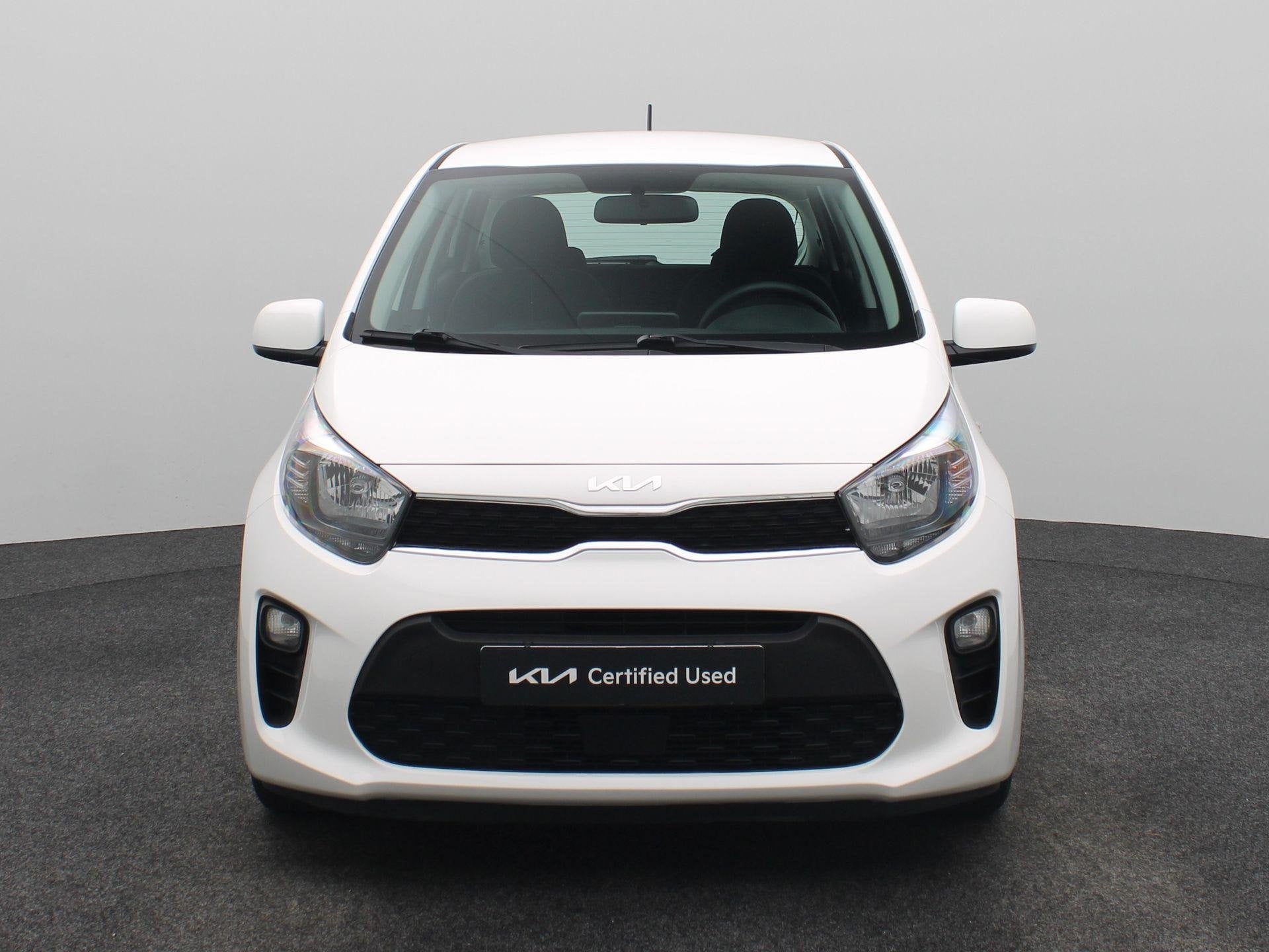 Kia Picanto 1.0 DPi ComfortLine | airco | groot scherm |, 12 maanden, Gebruikt, 4 stoelen, Wit