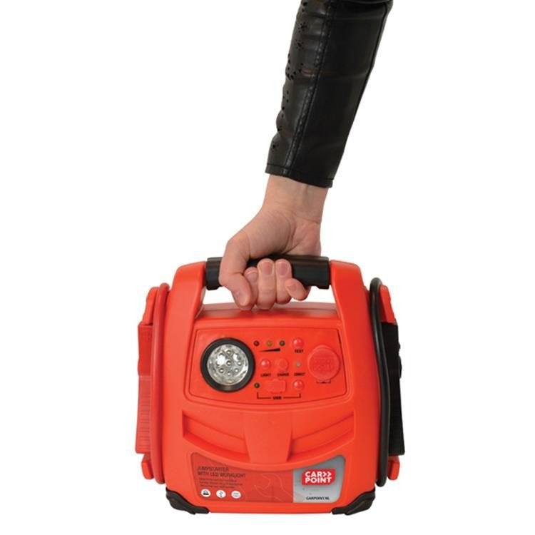 Carpoint 12V/7A Jumpstarter 2in1 met LED verlichting, Ophalen, Gebruikt