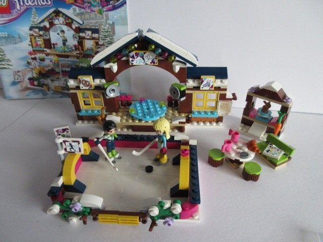 41322 Friends ijsbaan wintersport, Snow Resort Ice Rink, Lego, Friends, Ophalen of Verzenden, Zo goed als nieuw
