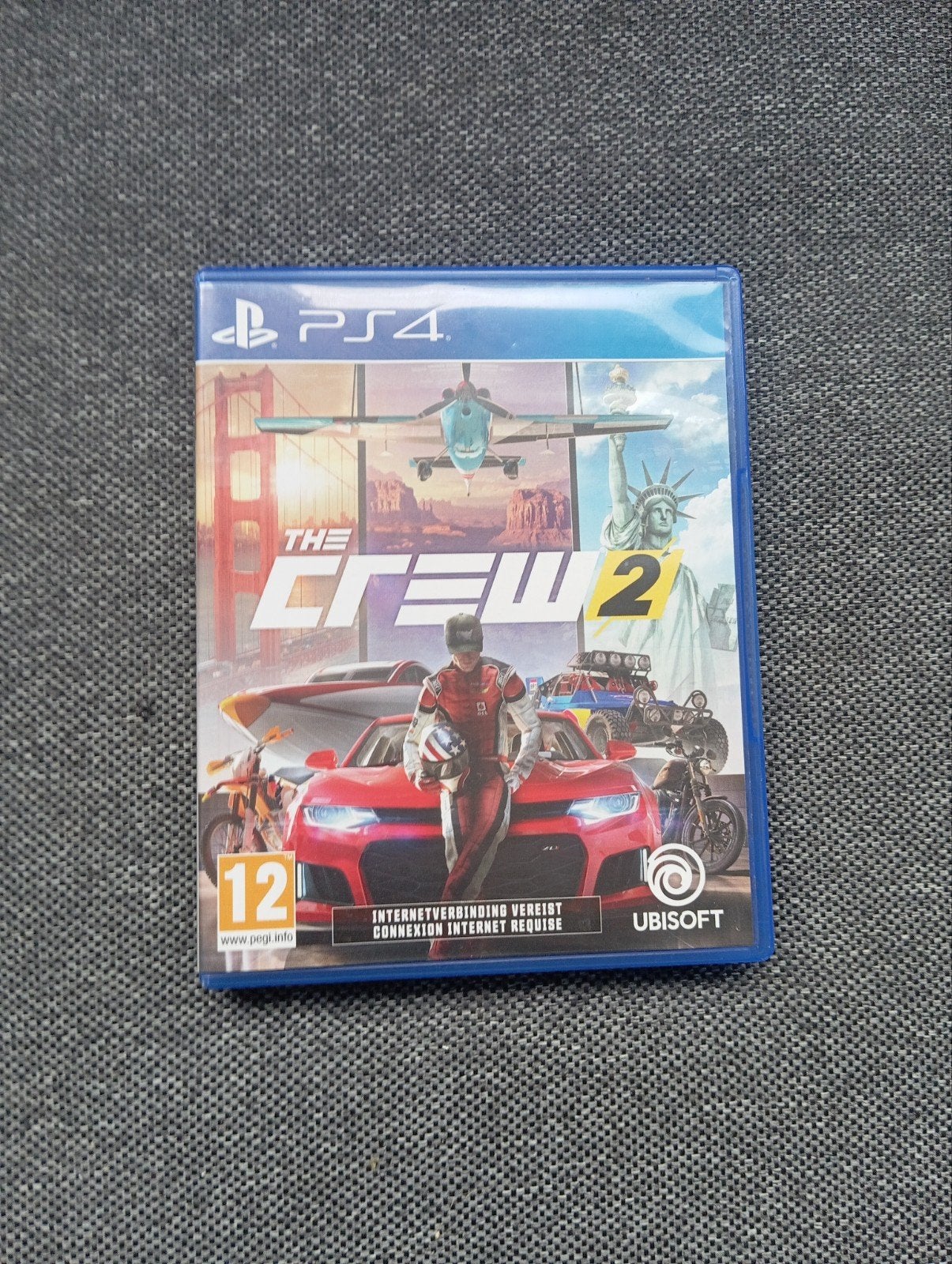 The Crew 2 PS4 - Racegame met open wereld, Ophalen, Online, 1 speler, Racen en Vliegen
