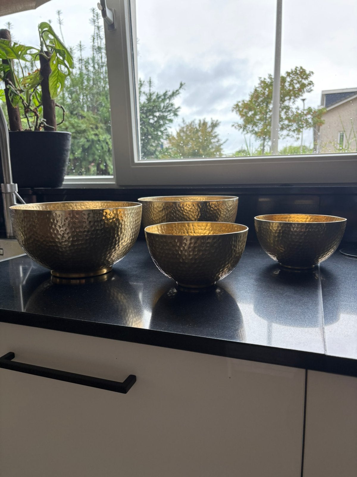 Bloomingville schalen goud, Ophalen, Overige materialen, Gebruikt, Overige merken