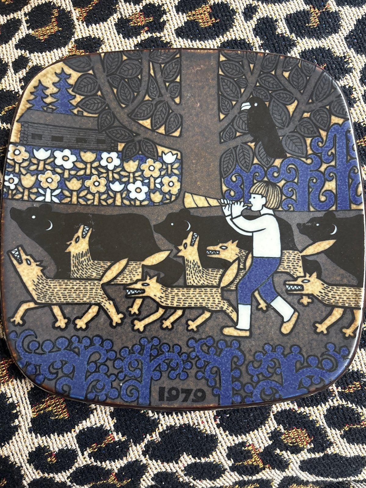 Arabia Finland Jaarplaat 1979 - Kullervo's Herdersjongen, Ophalen of Verzenden