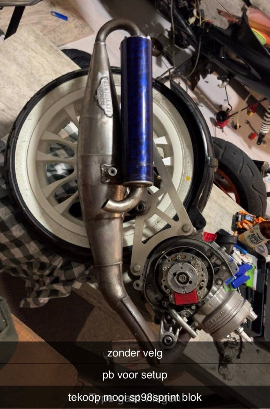 sp 98 sprint blok 70cc stage 1, Motoren, Ophalen