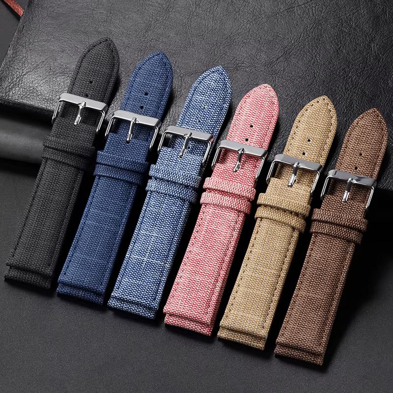 Nylon horlogeband voor dames en heren, Verzenden, Nieuw