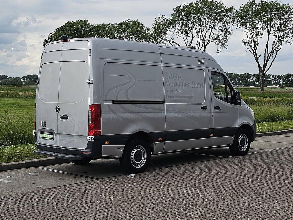 MERCEDES-BENZ SPRINTER 316 l2h2 mbux automaat!, Automaat, Gebruikt, Elektrische buitenspiegels, Wit