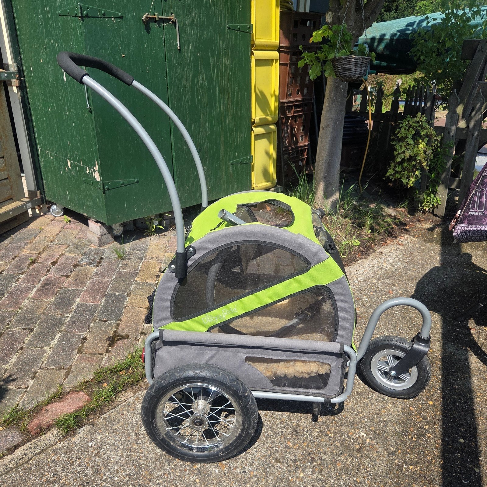 Doggyride mini, honden fietskar, Fietsen en Brommers, Fietsaccessoires | Aanhangers en Karren, Ophalen, DutchDog Doggyride, Gebruikt