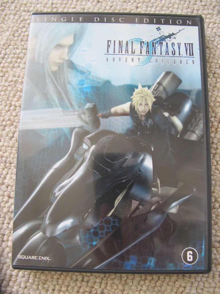 Final Fantasy VII – Advent Children – DVD – collectors item, Cd's en Dvd's, Dvd's | Science Fiction en Fantasy, Nederlands, Ophalen of Verzenden