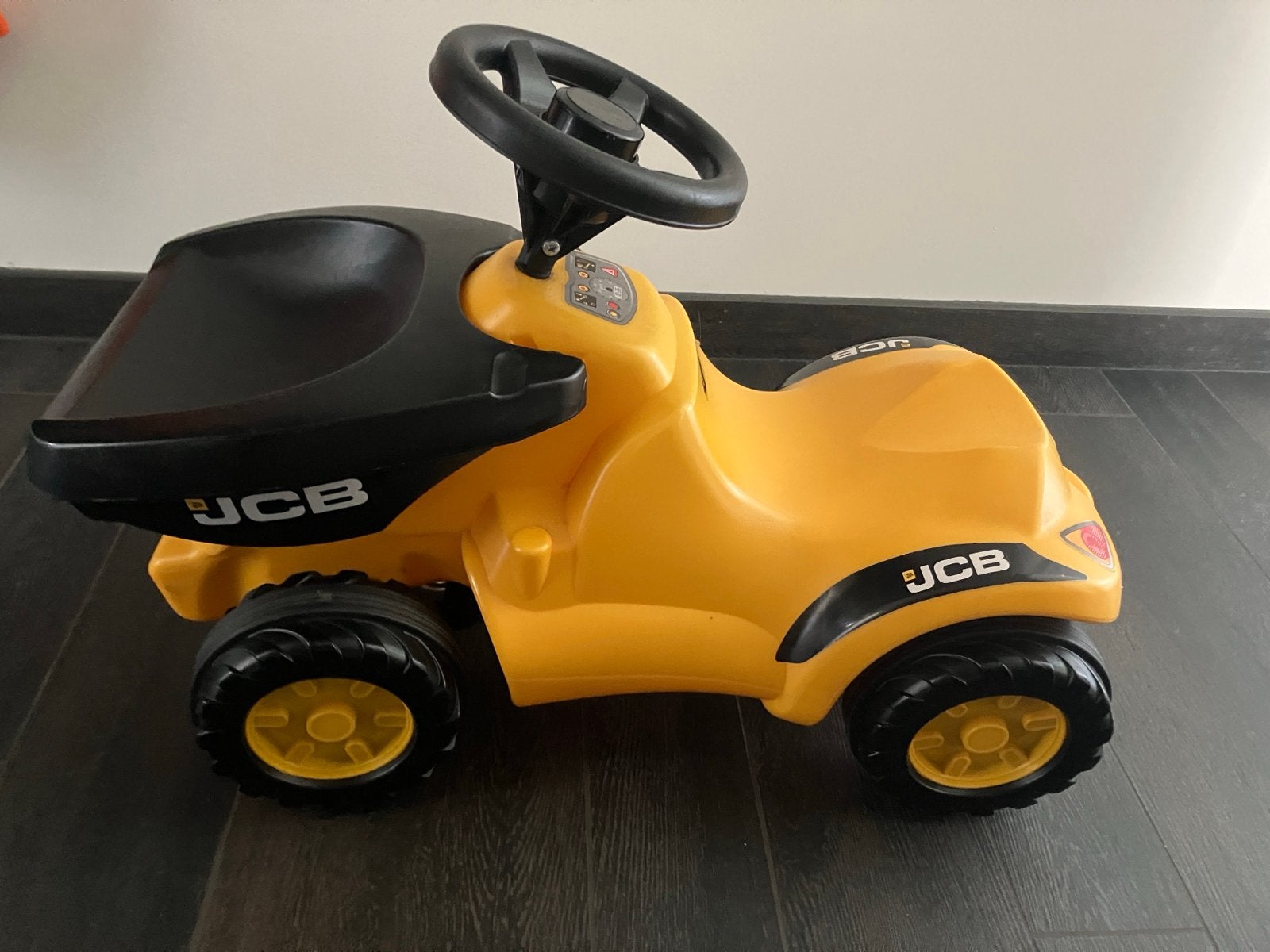JCB Loopauto Dumper - Geel/Zwart, Ophalen, Gebruikt