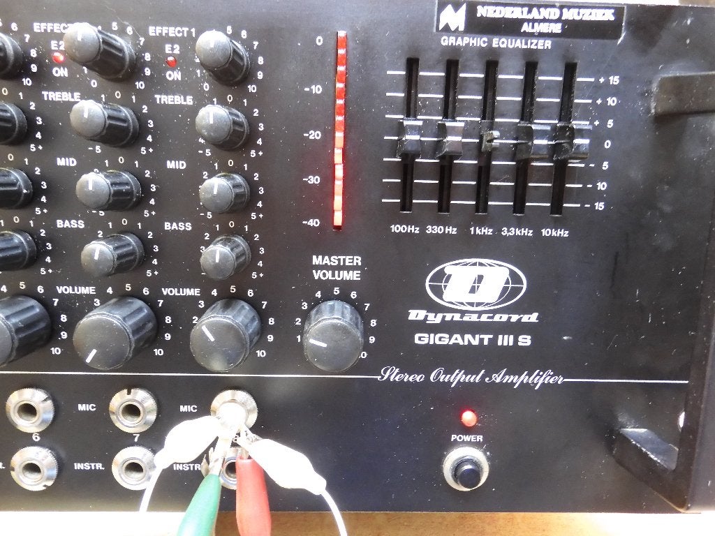 versterkerDYNACORD GIGANT III S, Ophalen, Gebruikt, 120 watt of meer, Overige merken