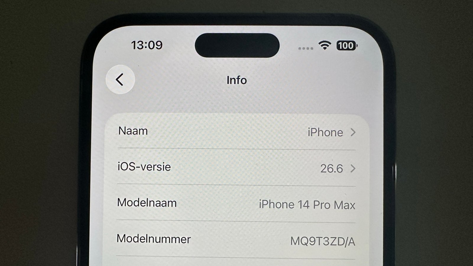 iPhone 14 Pro Max - Zo goed als nieuw, Ophalen, 128 GB, Paars, Zo goed als nieuw