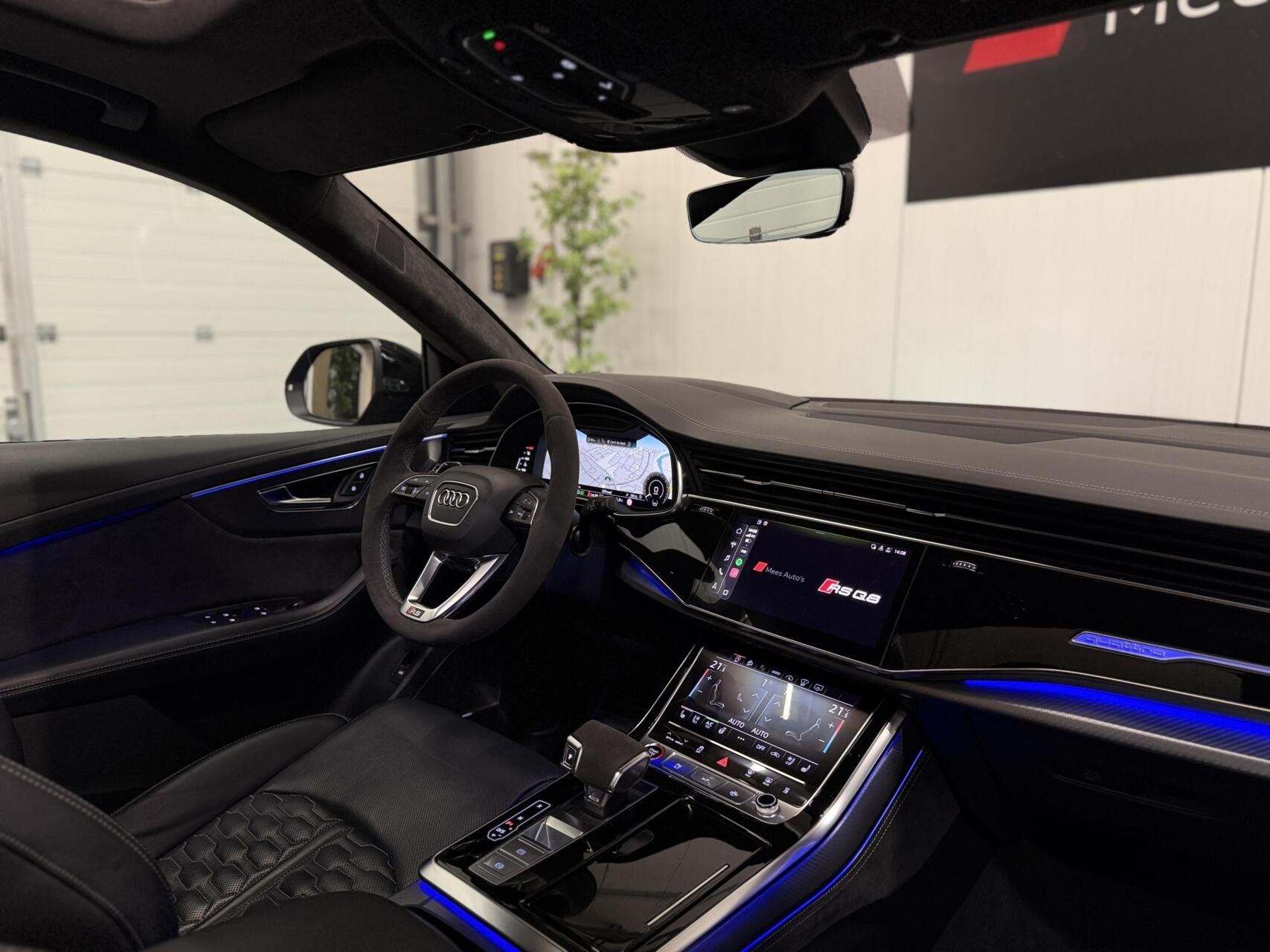 Audi RS Q8 4.0 TFSI|Pano|B&O Advance|Dynamic+|Urban|24"|Full, Auto's, Dealer onderhouden, Gebruikt, Met garantie (alle), 600 pk