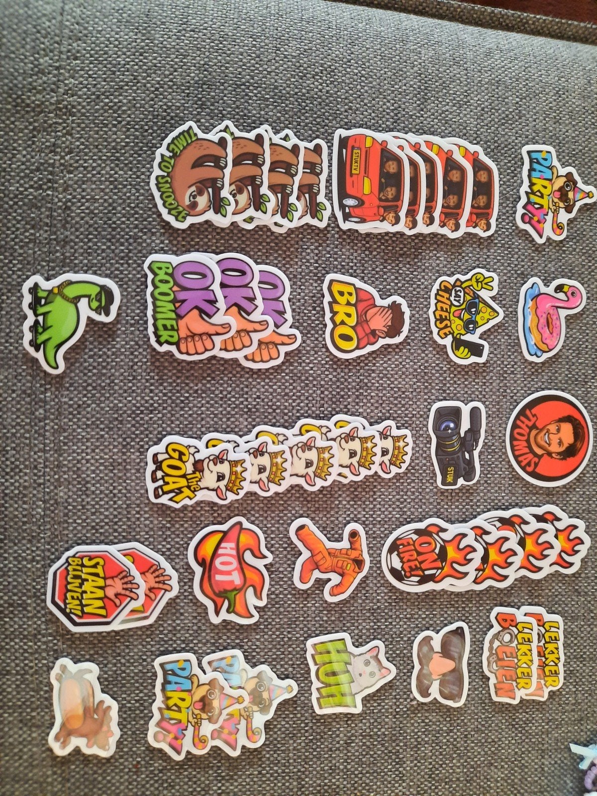 stickerjacht met stuk stickers, Verzamelen, Jumbo, Ophalen of Verzenden