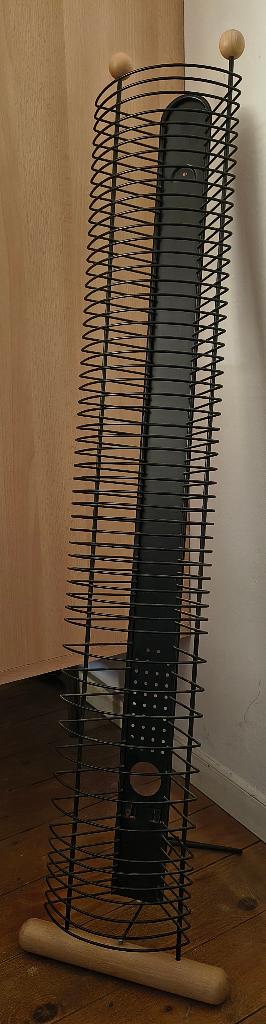 Cd/ dvd rek metaal, 105cm hoog, Ophalen, Zo goed als nieuw, Metaal, 25 tot 75 discs