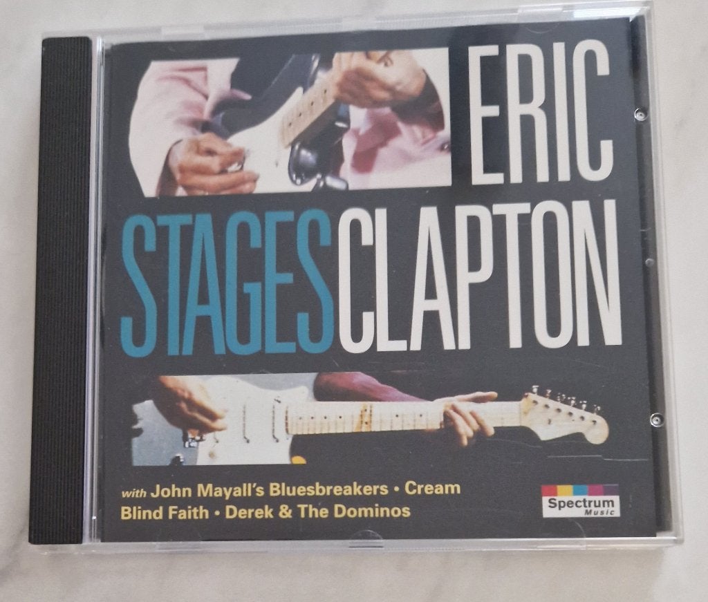 Eric Clapton -  Stages, Ophalen, Zo goed als nieuw, Pop