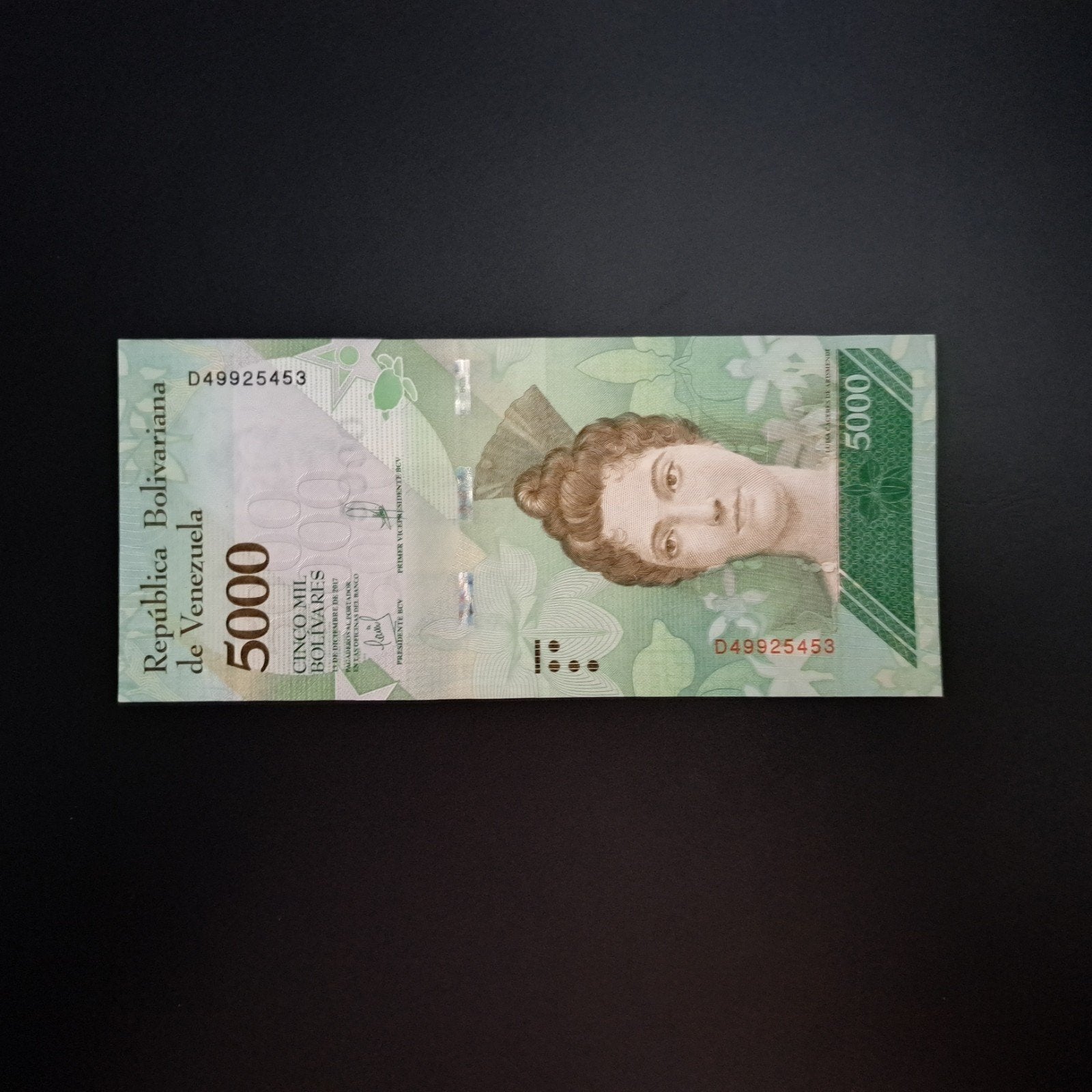 5000 bolivar Venezuela #015, Ophalen of Verzenden, Zuid-Amerika, Los biljet