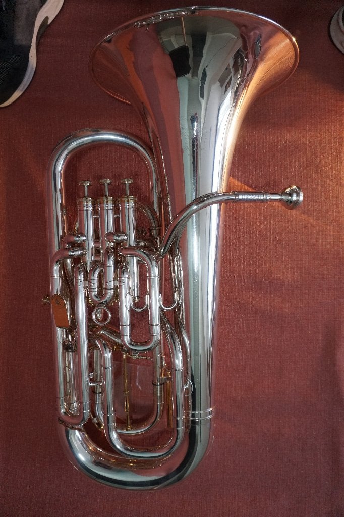 Besson Bb euphonium Prestige 2052, Ophalen, Gebruikt, Euphonium of Tenortuba, Met koffer of draagtas