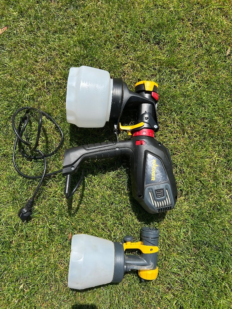 Verfspuit combi Wagner hlvp w575 flexio, Ophalen, Zo goed als nieuw, Verfspuit of Verfpomp