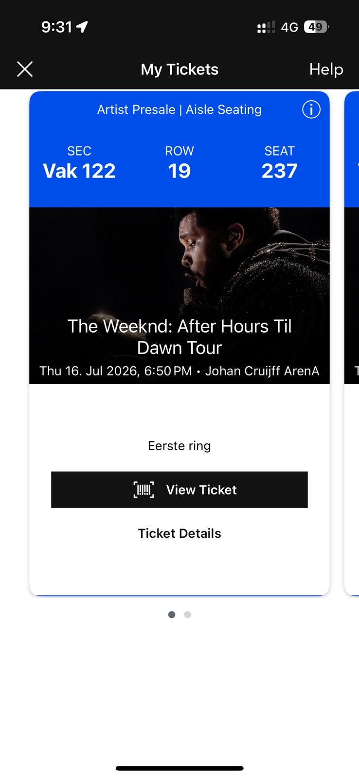 The Weekend Amsterdam 16.07 2 Tickets, Tickets en Kaartjes, Twee personen, Juli