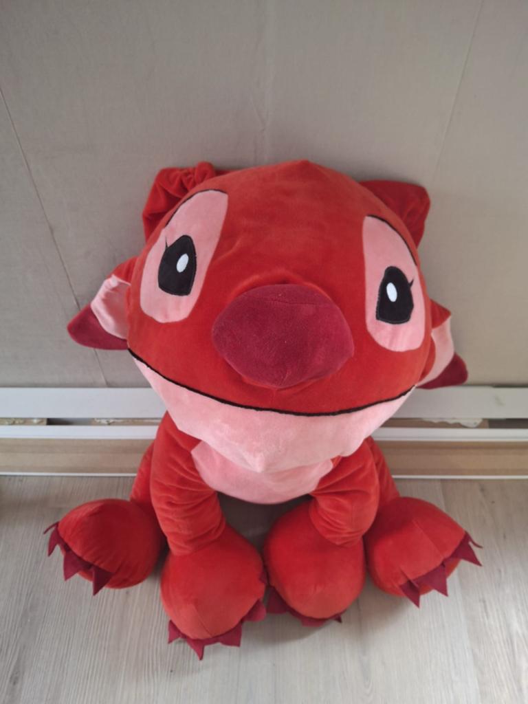 Grote rode leroy knuffel - Disney Lilo & Stitch, Ophalen, Disney, Disney, Overige typen