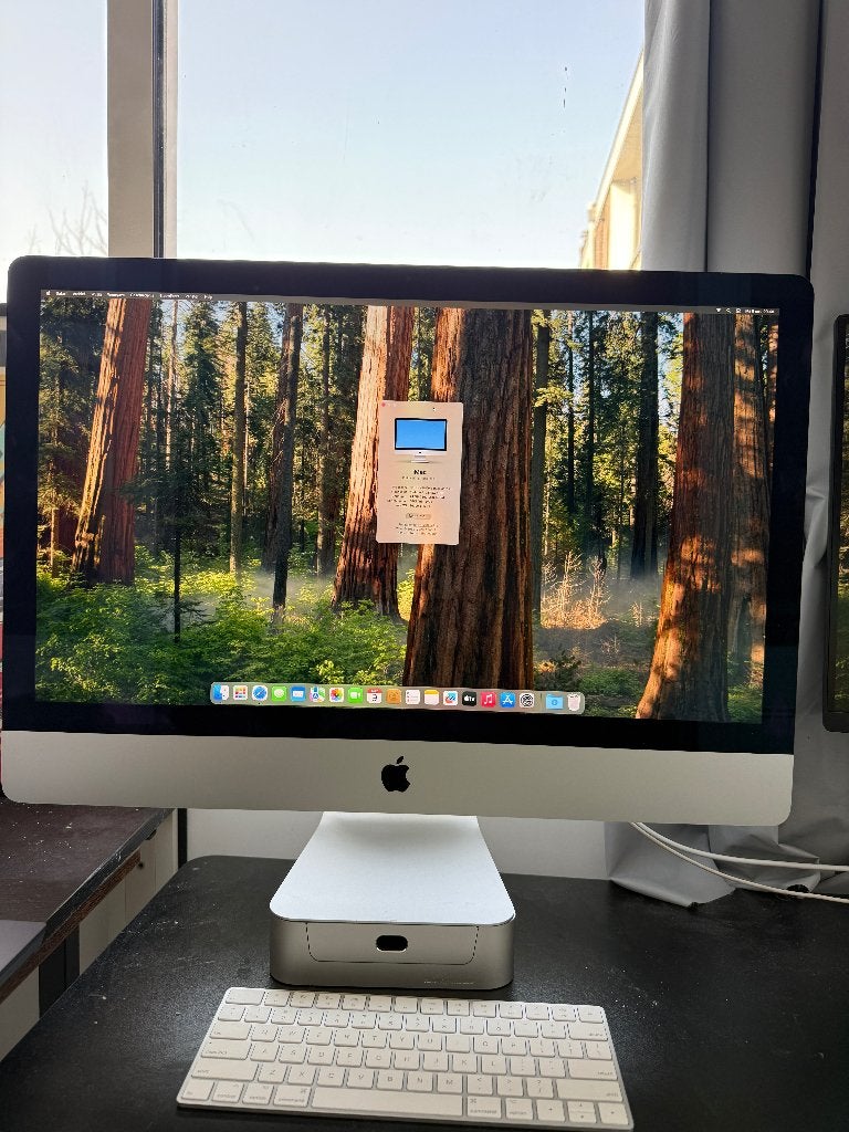 Imac 27 inch 2019, Computers en Software, Apple Desktops, Ophalen, 256 GB, IMac, Zo goed als nieuw