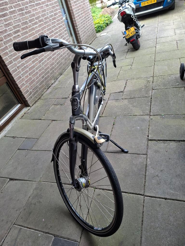Gazelle herenfiets. Zie fotos, Fietsen en Brommers, Fietsen | Heren | Herenfietsen, Ophalen, Gebruikt, Gazelle