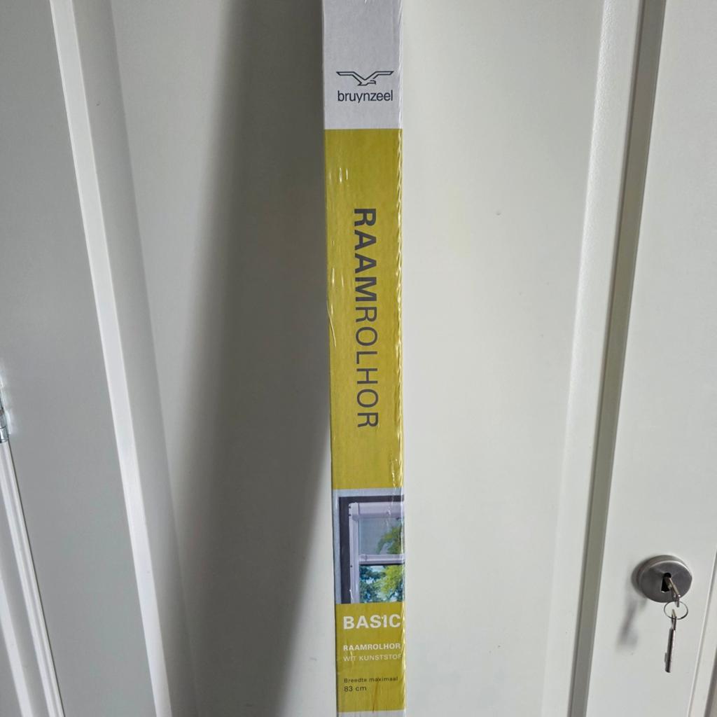 Bruynzeel Raamrolhor Basic - Nieuw in verpakking, Kunststof, Minder dan 80 cm, Hordeur, Nieuw