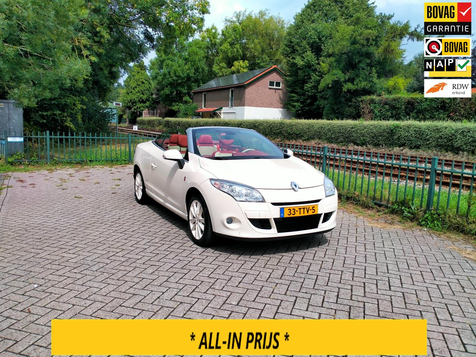 Renault Mégane Coupé-Cabriolet 1.4 TCE Floride 92000km! ai, Auto's, Voorwielaandrijving, Gebruikt, 750 kg, 4 cilinders