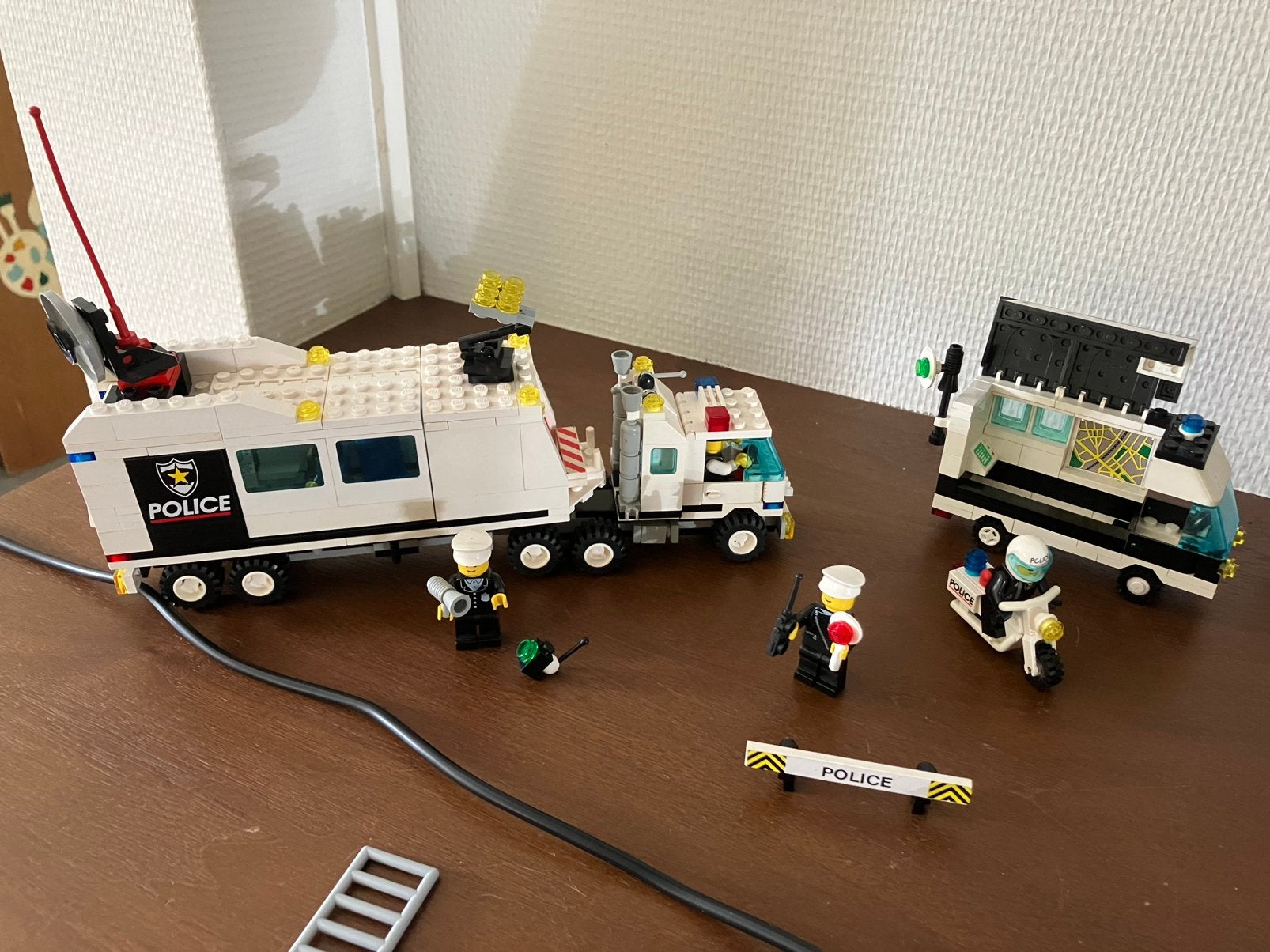 Lego politie sets police unit 6676 en 6348, Kinderen en Baby's, Speelgoed | Duplo en Lego, Ophalen of Verzenden, Zo goed als nieuw