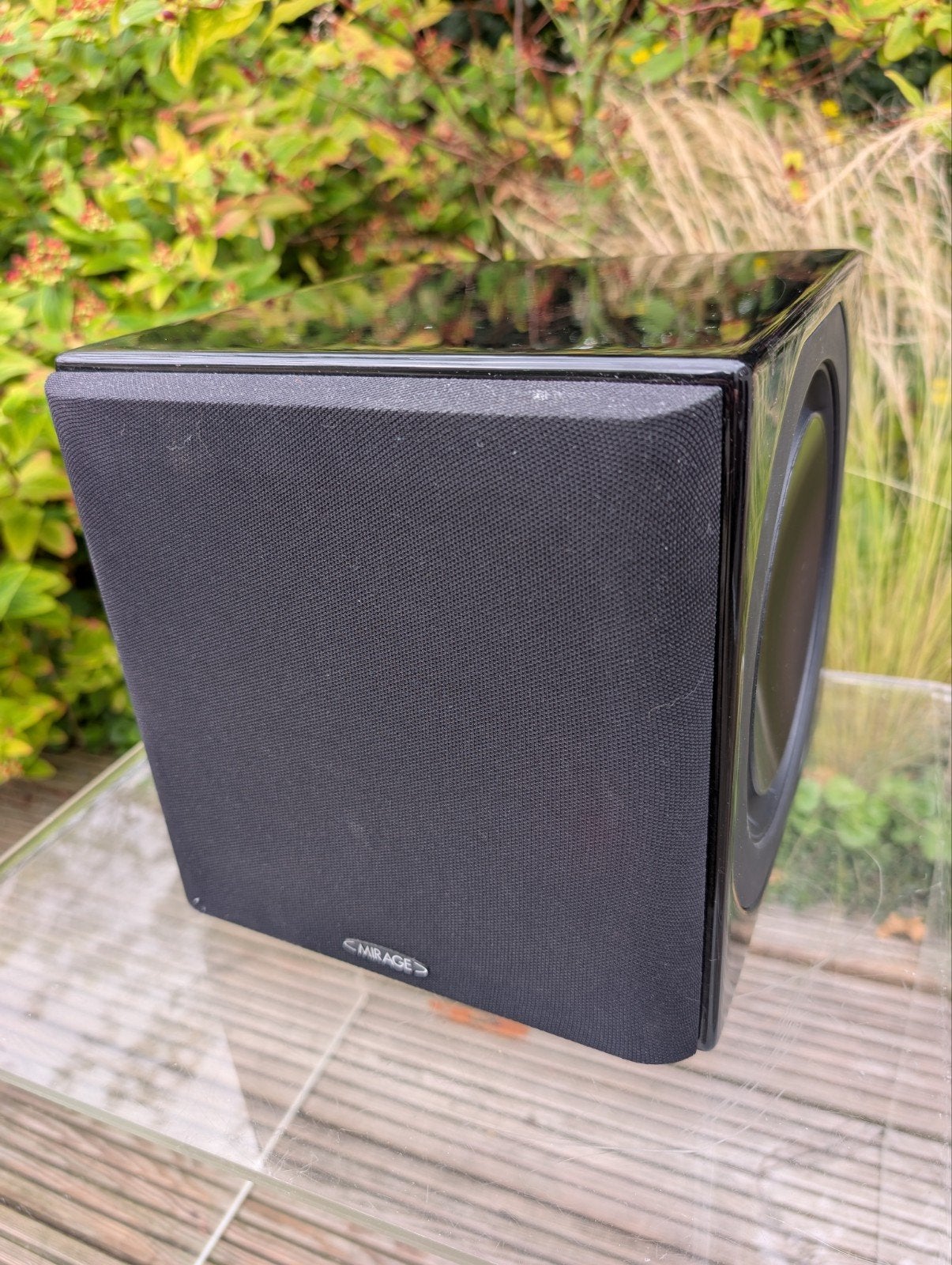 Mirage MM-8 Subwoofer - Compacte en Krachtige Bas, Overige merken, Mirage, Ophalen of Verzenden, Geschikt voor surround/home cinema