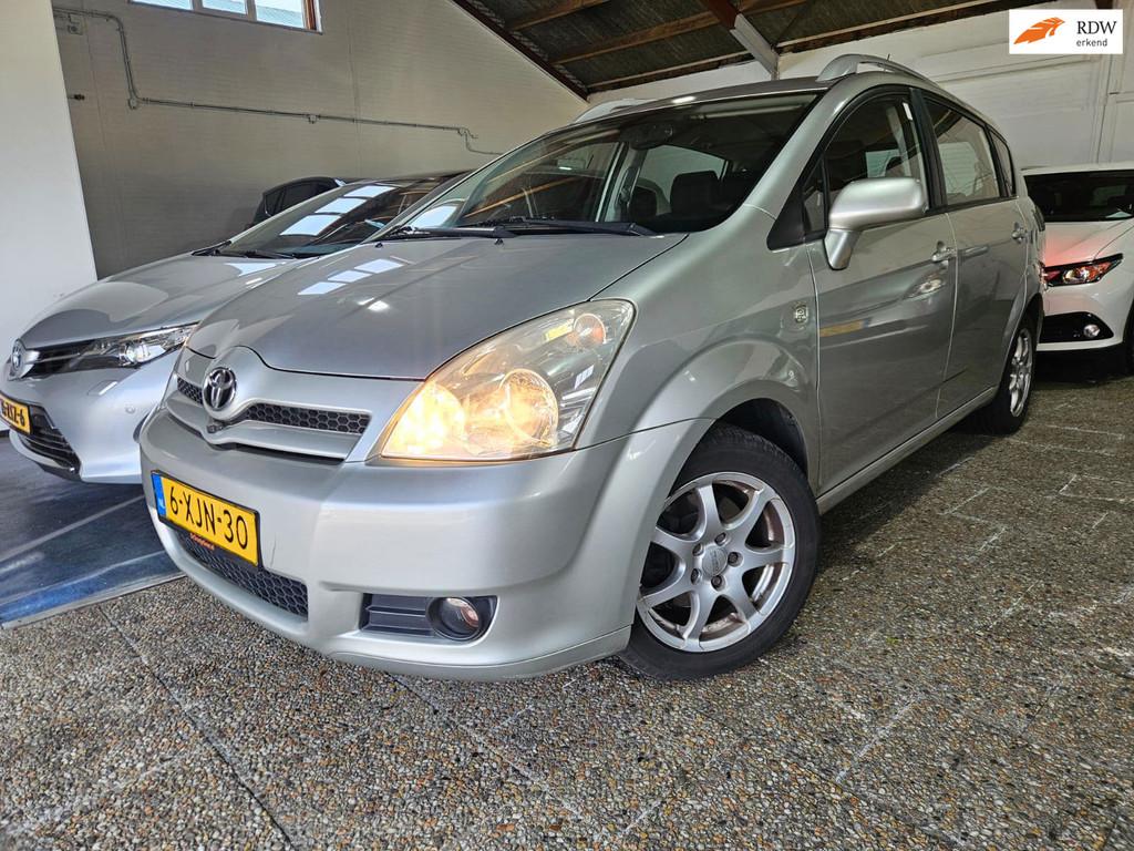 Toyota Corolla Verso 1.8 VVT-i Terra 7p AUTOMAAT GARANTIE, 1794 cc, 4 cilinders, 129 pk, 7 stoelen