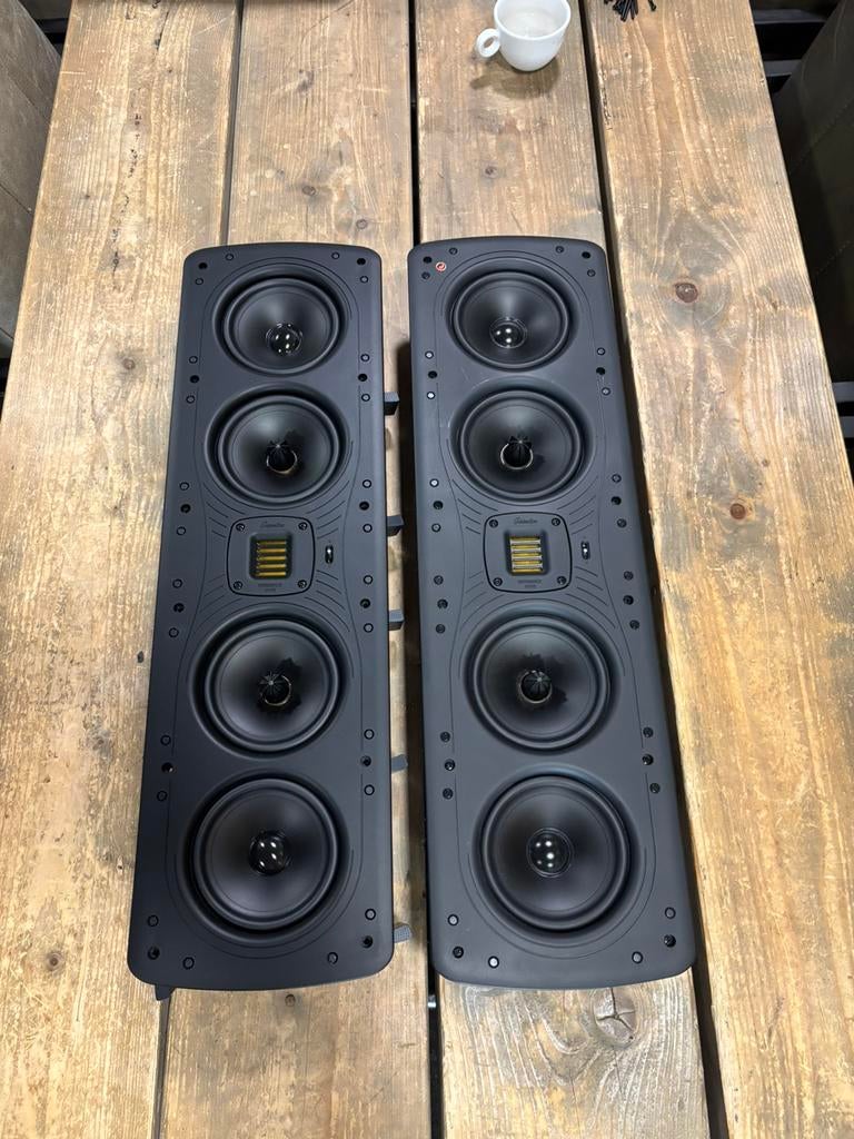 GoldenEar Technology Invisa SPS (Set van 2), Zo goed als nieuw, 120 watt of meer, Front, Rear of Stereo speakers, Ophalen