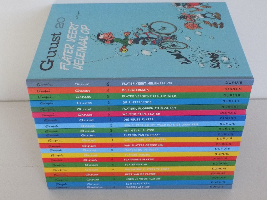Guust ~ Complete serie hardcovers Chronologisch 0 t/m 20, Boeken, Complete serie of reeks, Ophalen of Verzenden, Nieuw