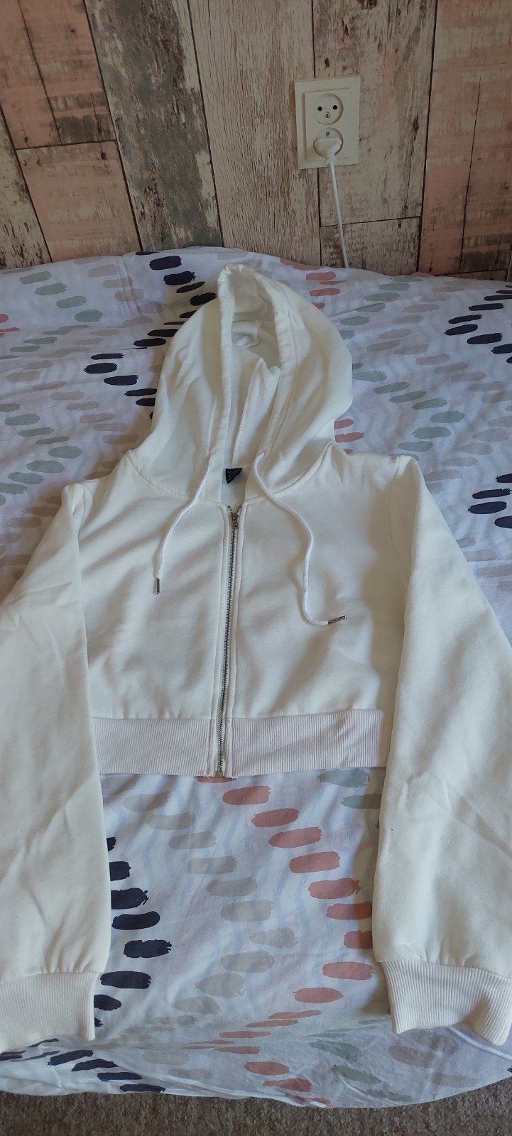 Witte hoodie maat M, Kleding | Dames, Truien en Vesten, Maat 38/40 (M), Wit, Ophalen of Verzenden, Zo goed als nieuw