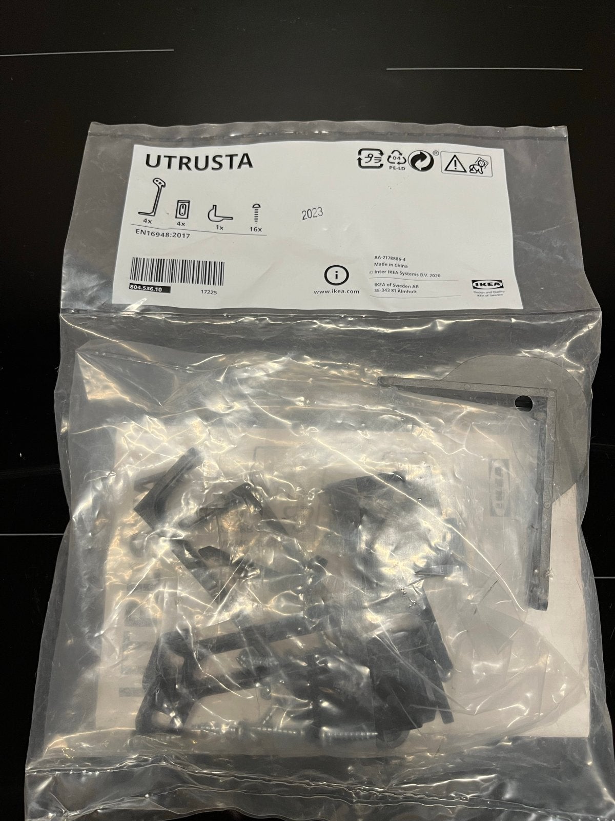 IKEA UTRUSTA Scharnieren en Bevestigingsmateriaal, Overige typen, IKEA, Nieuw, Ophalen of Verzenden