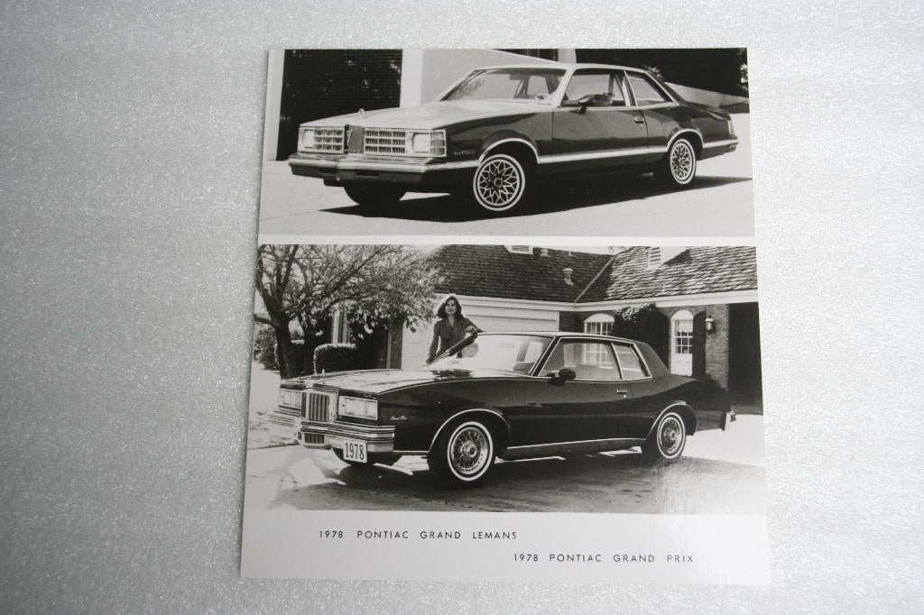 Persfoto Pontiac Grand Le Mans - Grand Prix (1978) (2), Ophalen of Verzenden, Nieuw, Overige merken