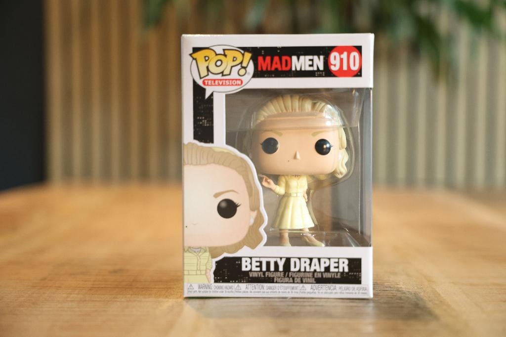 Funko Pop! Television: Mad Men - Betty Draper #910, Verzamelen, Ophalen of Verzenden, Nieuw