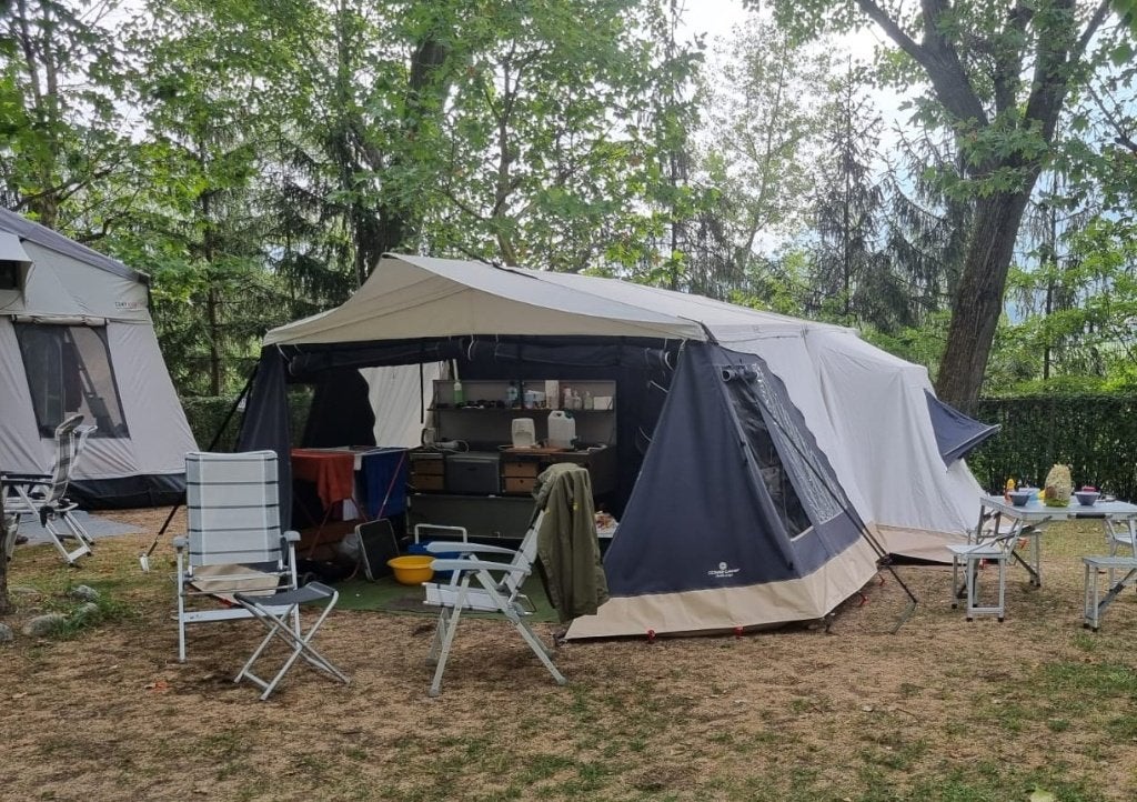 combi camp country, Ophalen, Combi-Camp, Meerkleurig, Aanwezig