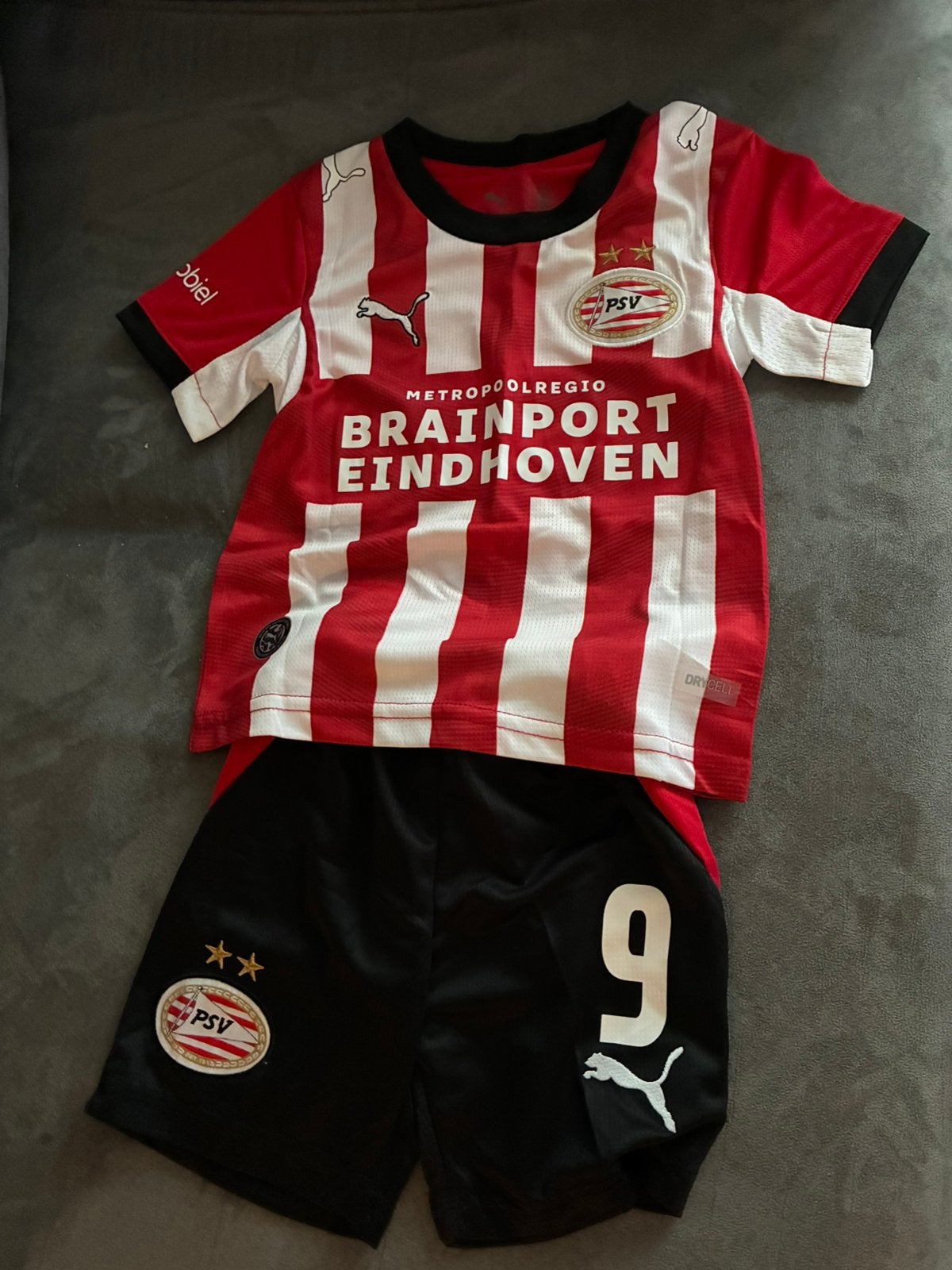 Psv kids set 26/27 maat 158/164, Maat XS of kleiner, Ophalen of Verzenden, Zo goed als nieuw, Shirt