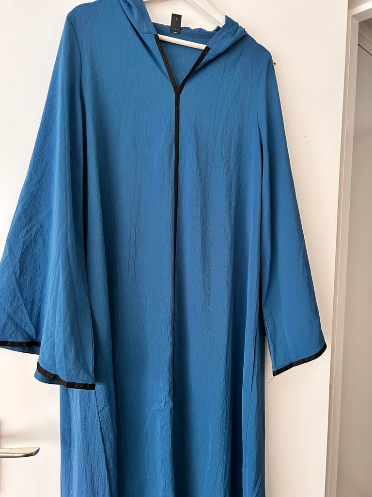 Nieuwe Marokkaanse djelaba jalaba kaftan koningsblauw xl, Ophalen of Verzenden, Nieuw, Jurk